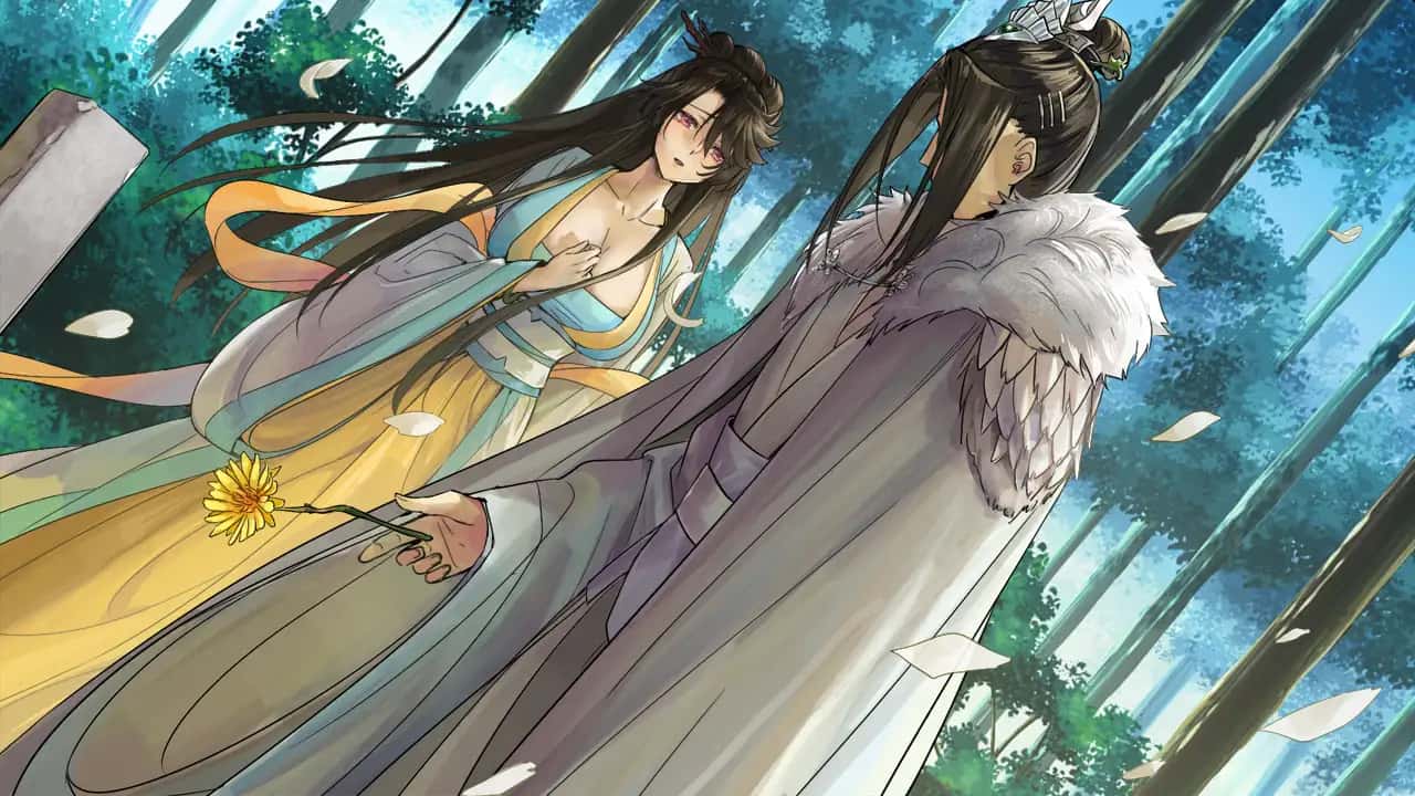 绯月仙行录官网插画